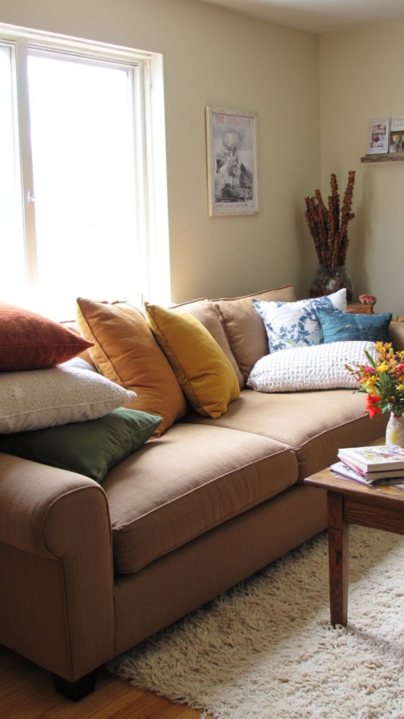 seasonal sofa pillow updates