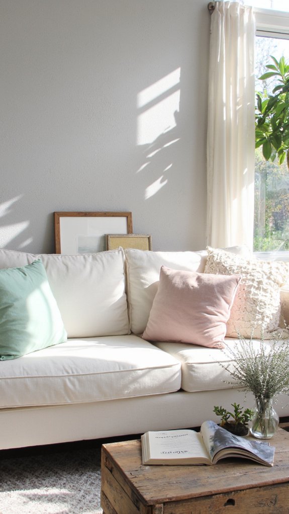 serene light gray harmony