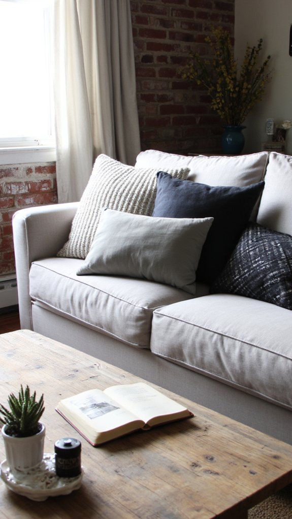 serene monochromatic color scheme