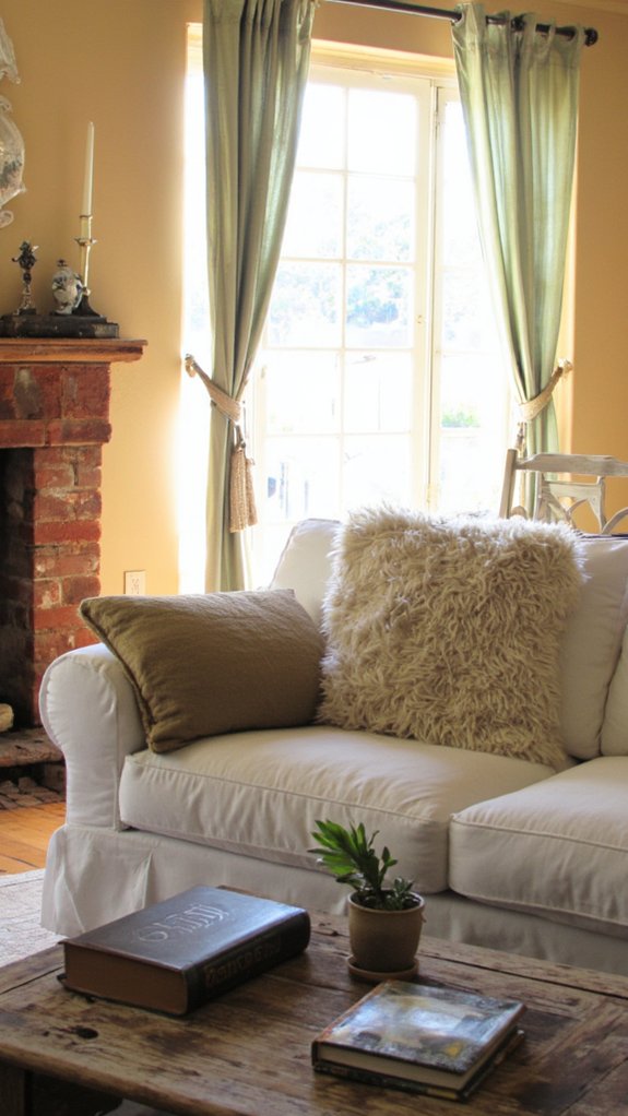 serene soft white decor