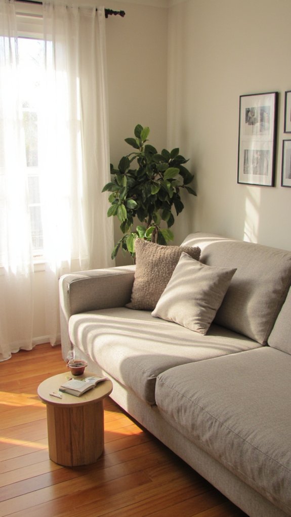 sleek functional calming seating