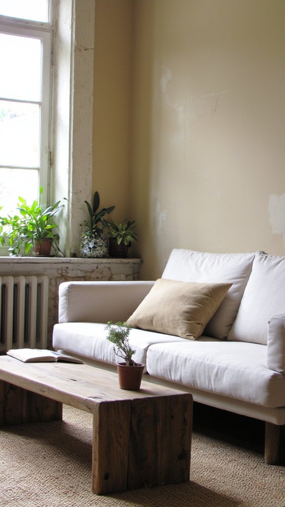 sleek minimalist sofa design