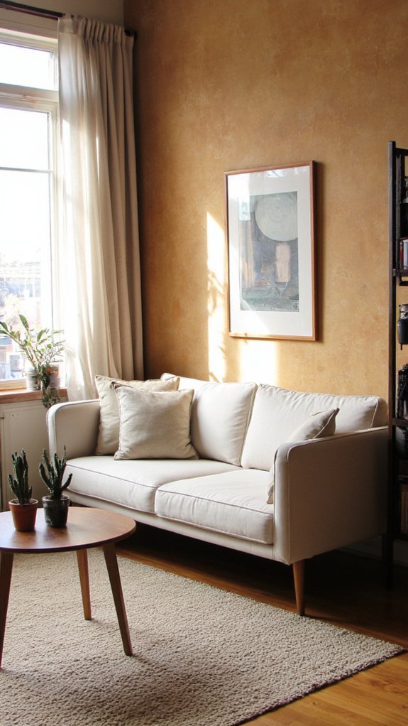 sleek stylish space saving loveseats