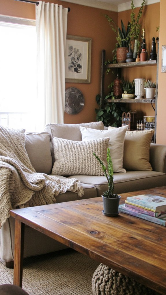 sofa decor harmonizes room style