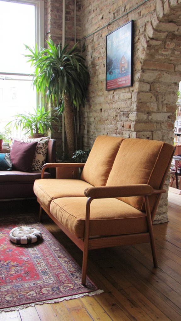 sofa defines spaces stylishly