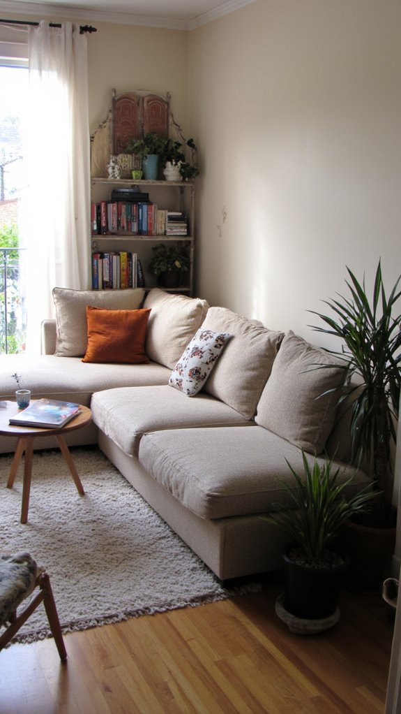 sofa inspired room division ideas