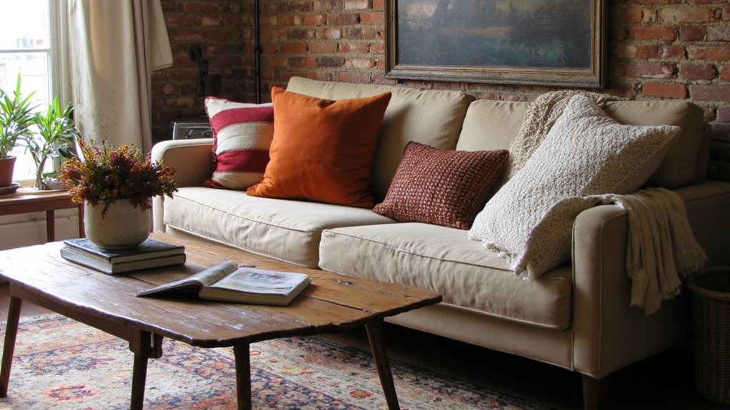 sofa pillow arrangement ideas