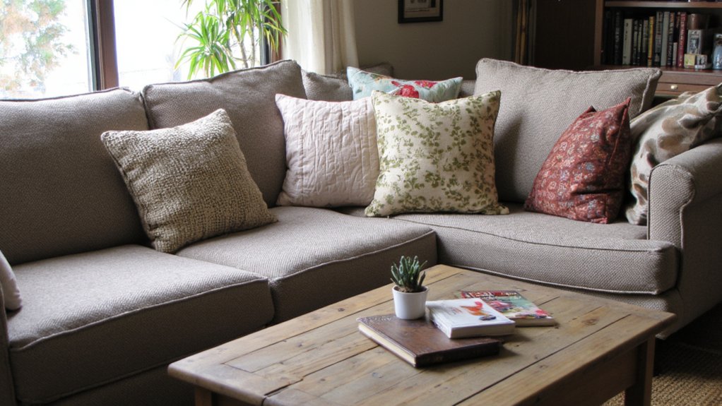 sofa pillow arrangement tips