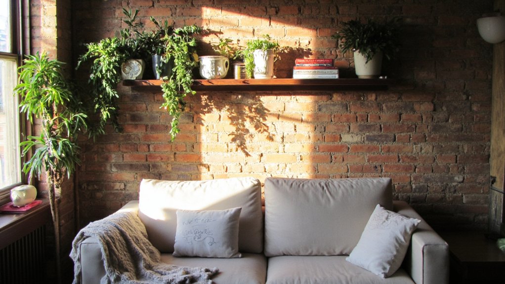 sofa shelf decoration ideas