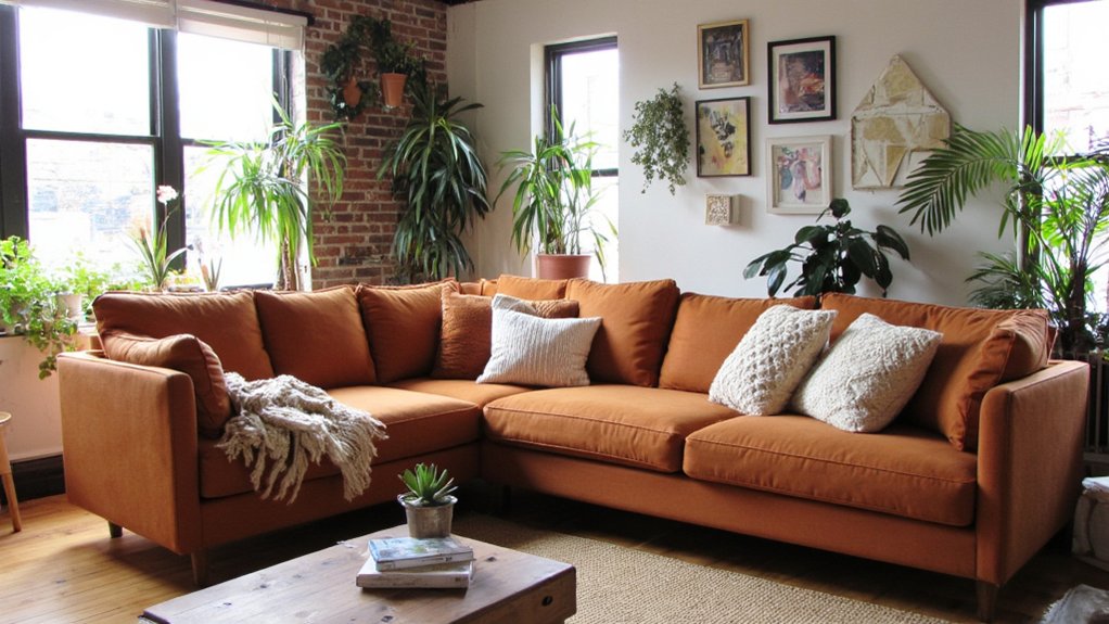 sofa styling for updates