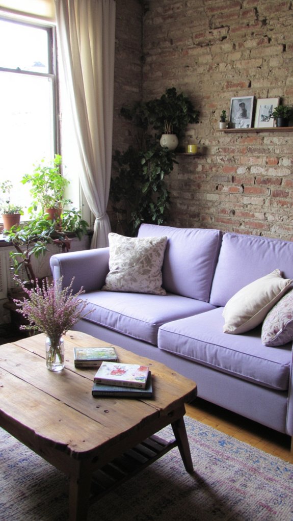 soft calming lavender elegance