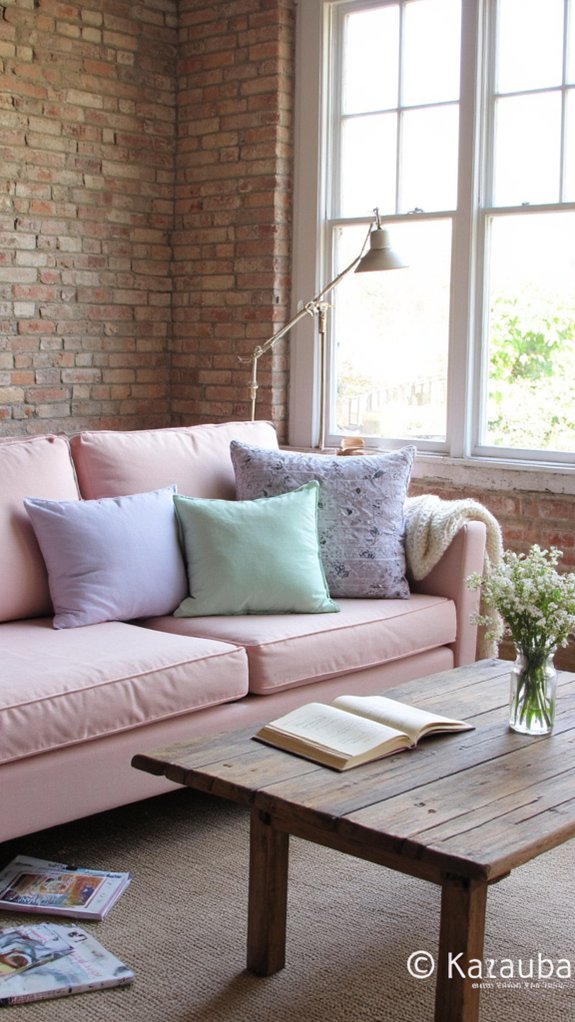 soft colors create tranquility