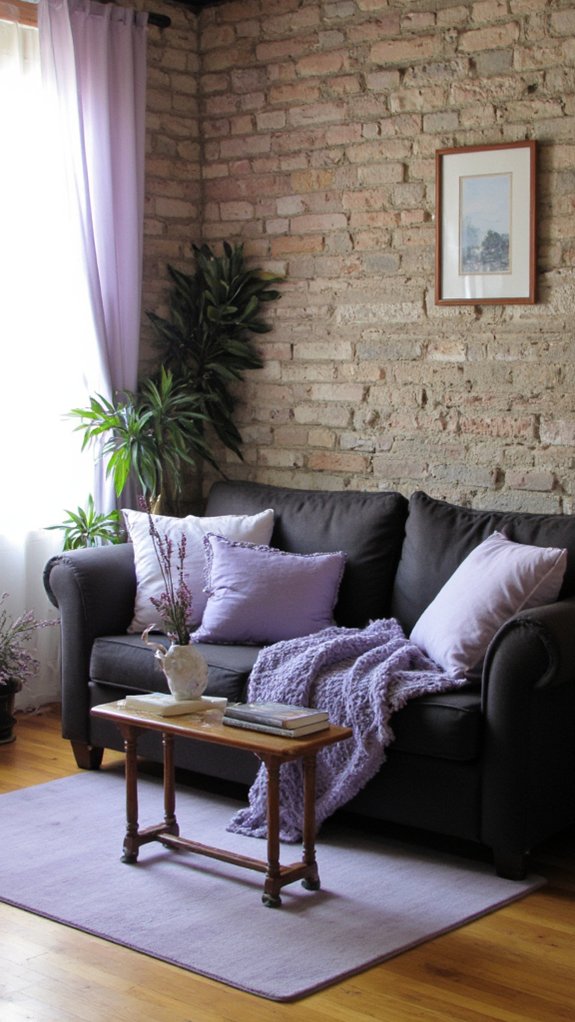 soft lavender serene ambiance