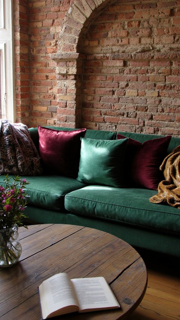 soft velvet cushions elegance