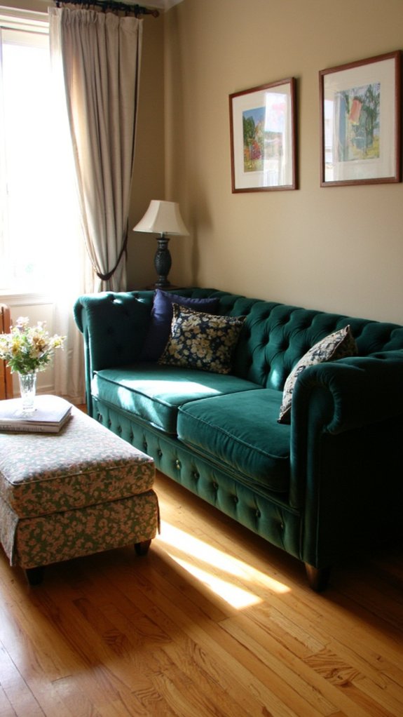 sophisticated chesterfield sofa setup