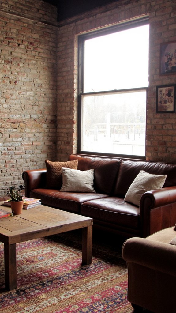 sophisticated durable leather sectionals