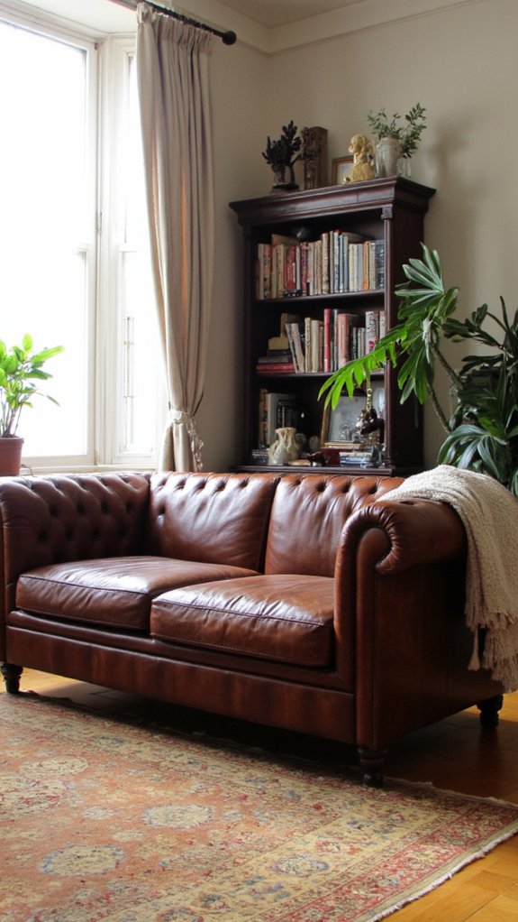 sophisticated leather lounge sofas