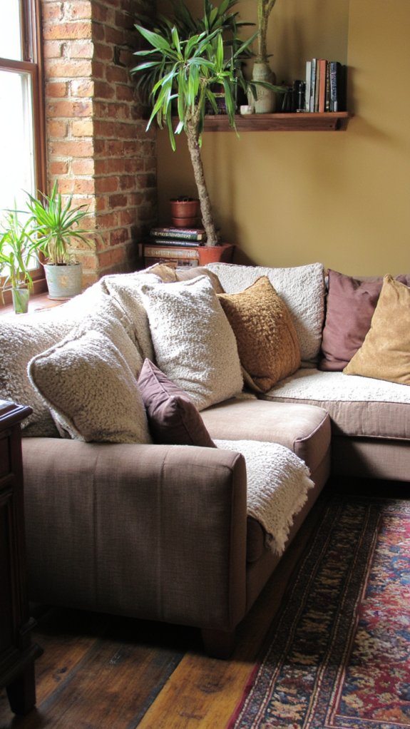 space saving corner sofa solution