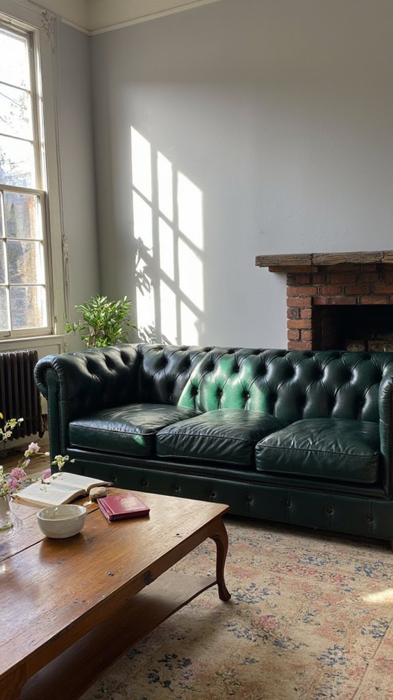 striking contrast cozy sophistication