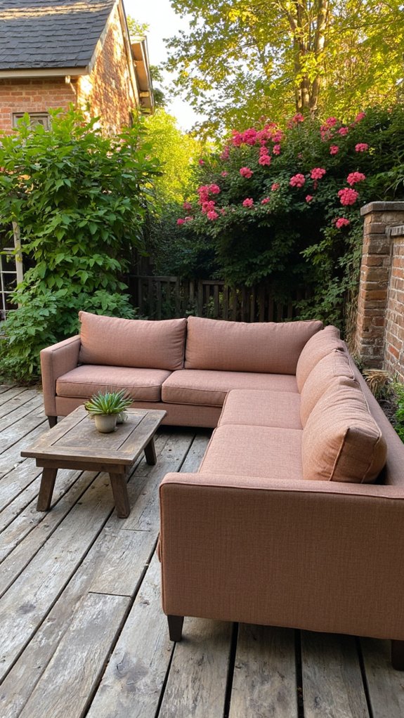stylish durable outdoor sofas