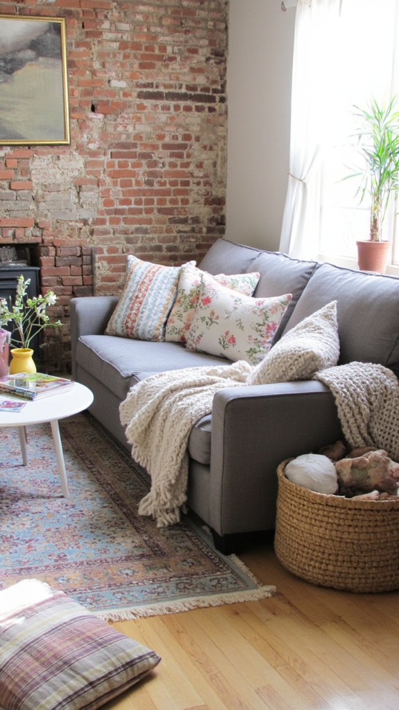 stylish fabric pattern layering