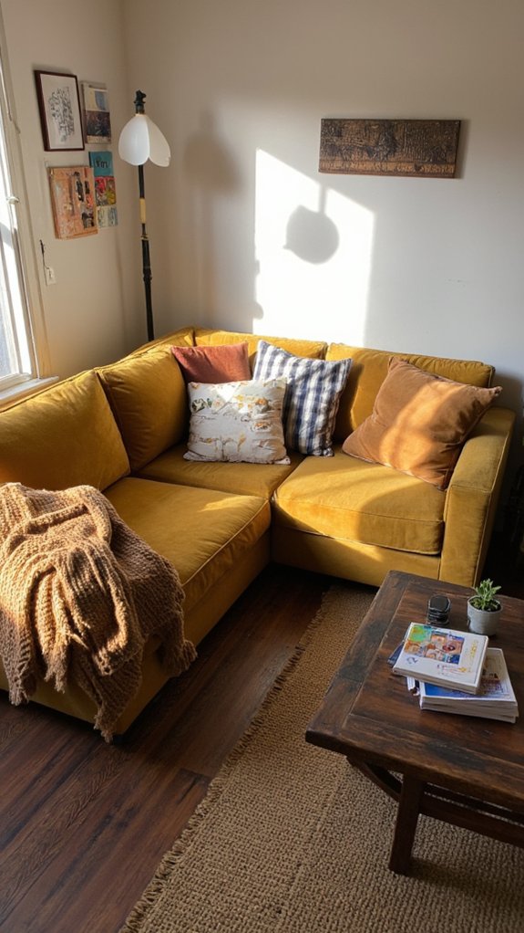 stylish functional corner seating