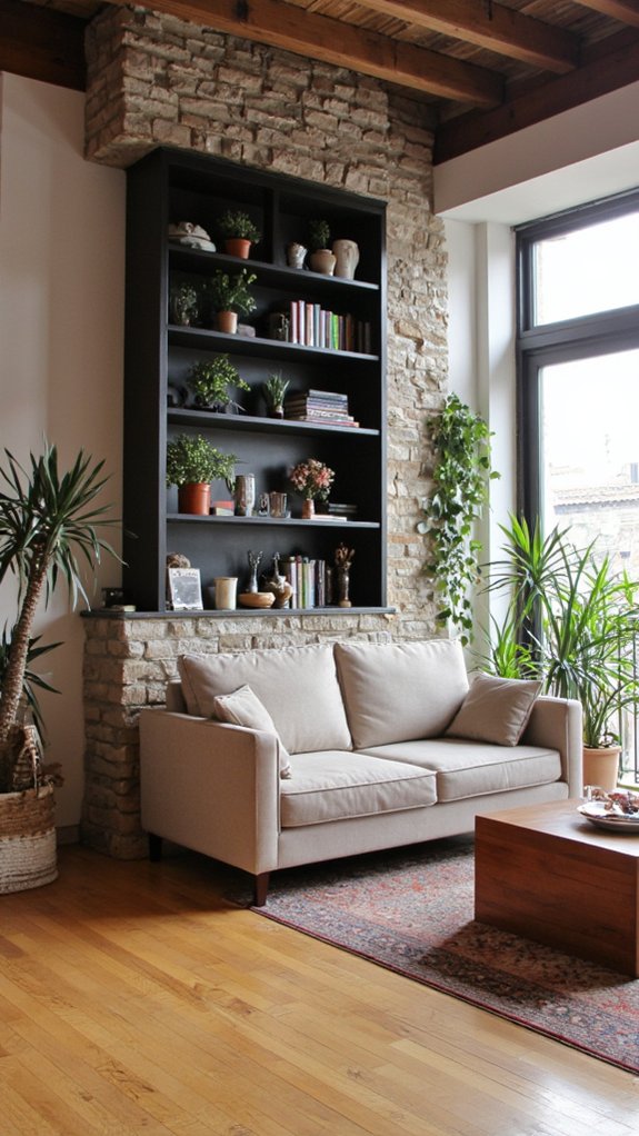 stylish functional room divider