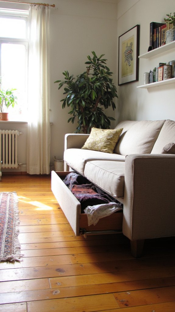 stylish hidden storage solutions