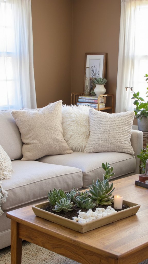 stylish organization with trays