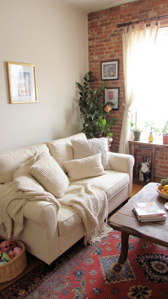 stylish practical cream sofa