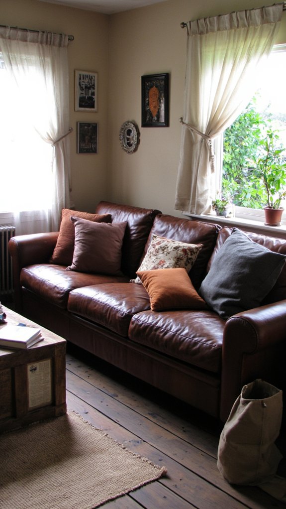 stylish sofa with storage