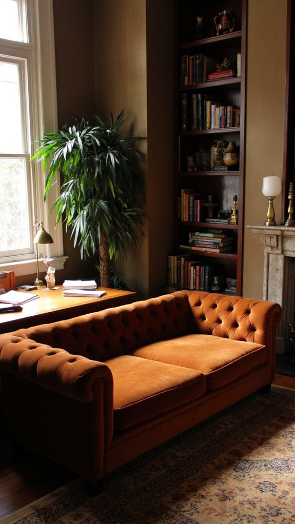 stylish sophisticated home office