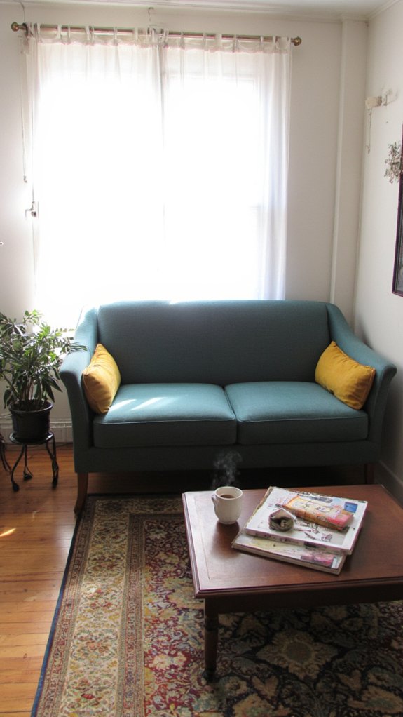 stylish space saving loveseats