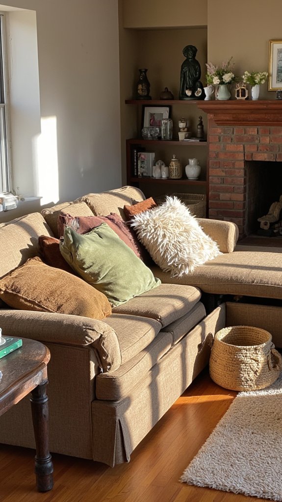 stylish storage for comfort