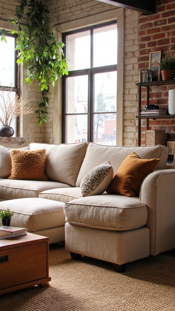 stylish storage sectional sofas