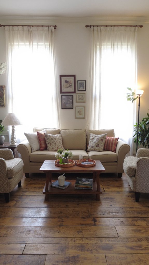 symmetrical decor for harmony