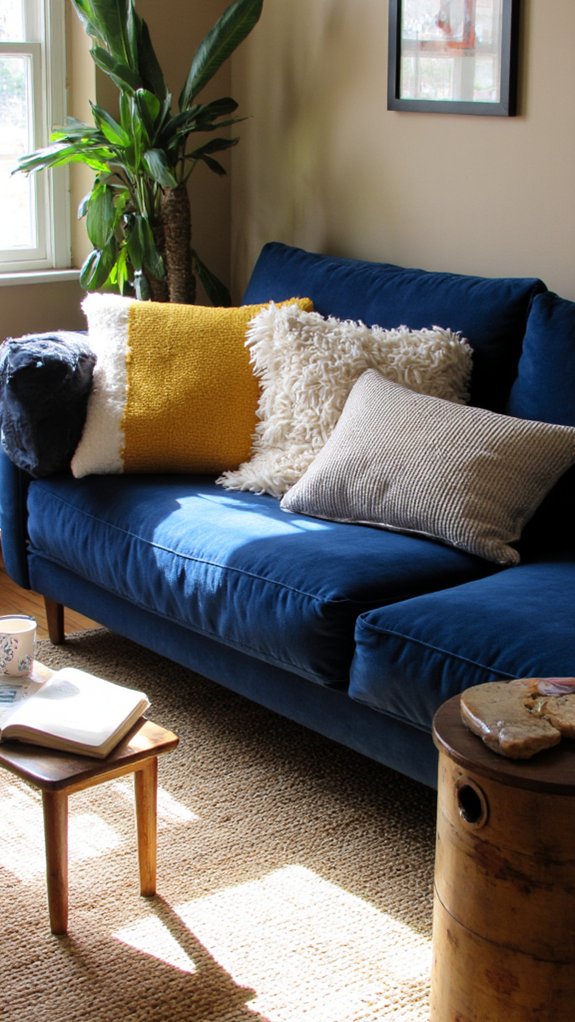 textured harmony for coziness