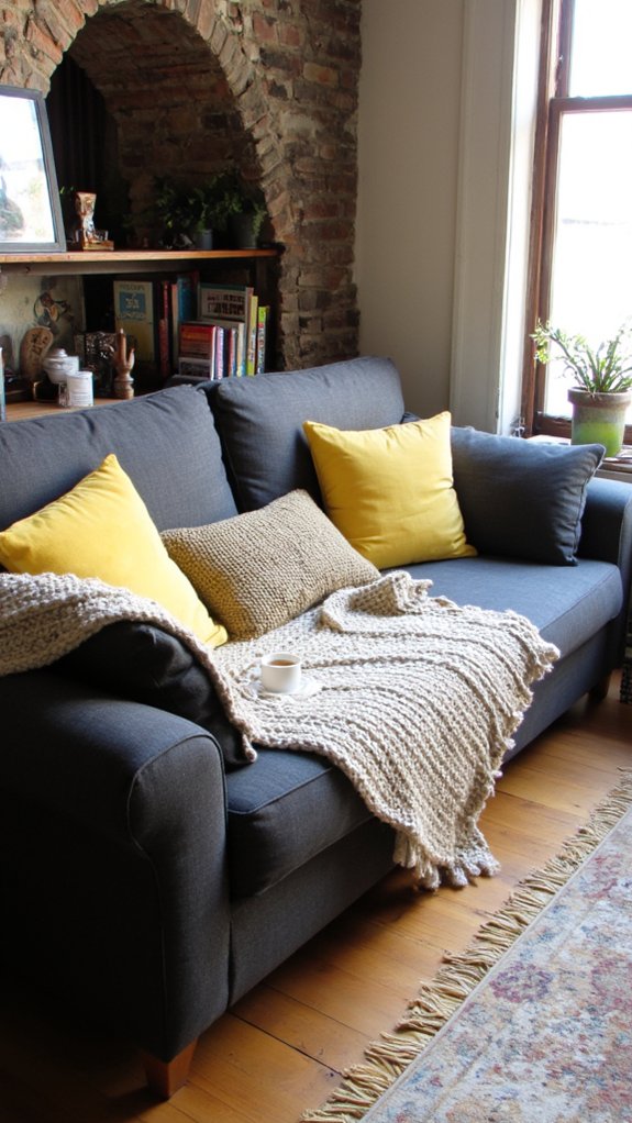 textured layers for coziness