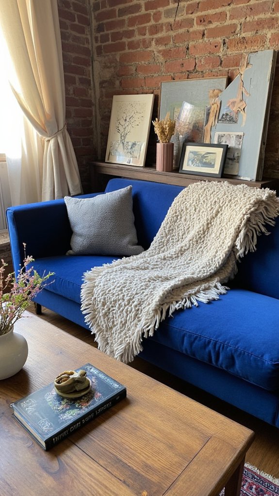 textured throws for layering