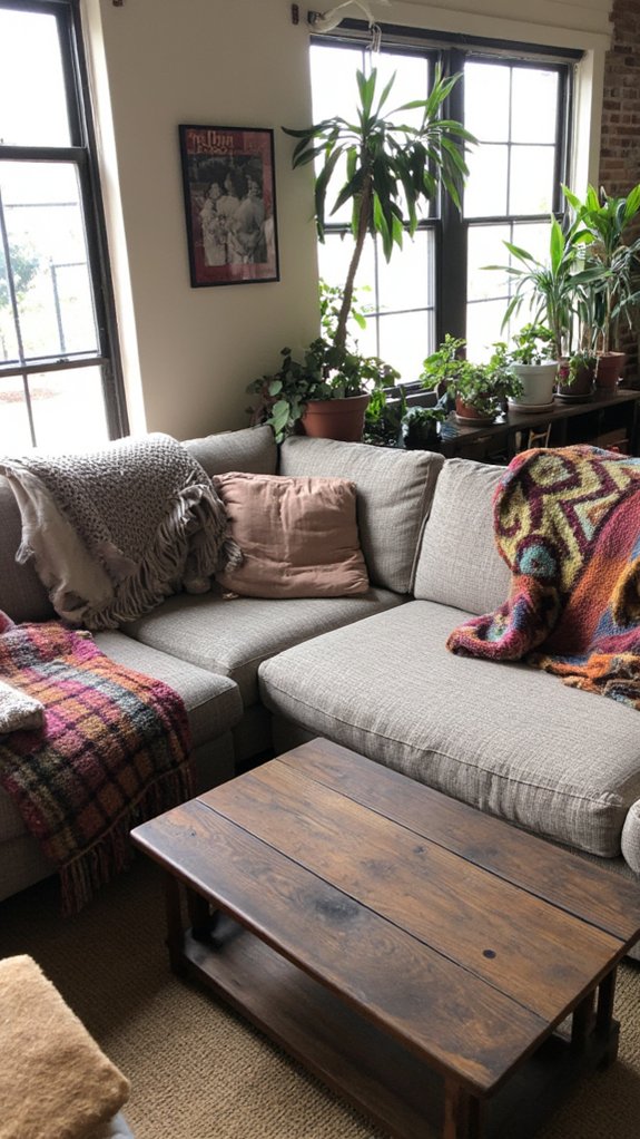 throws for added comfort