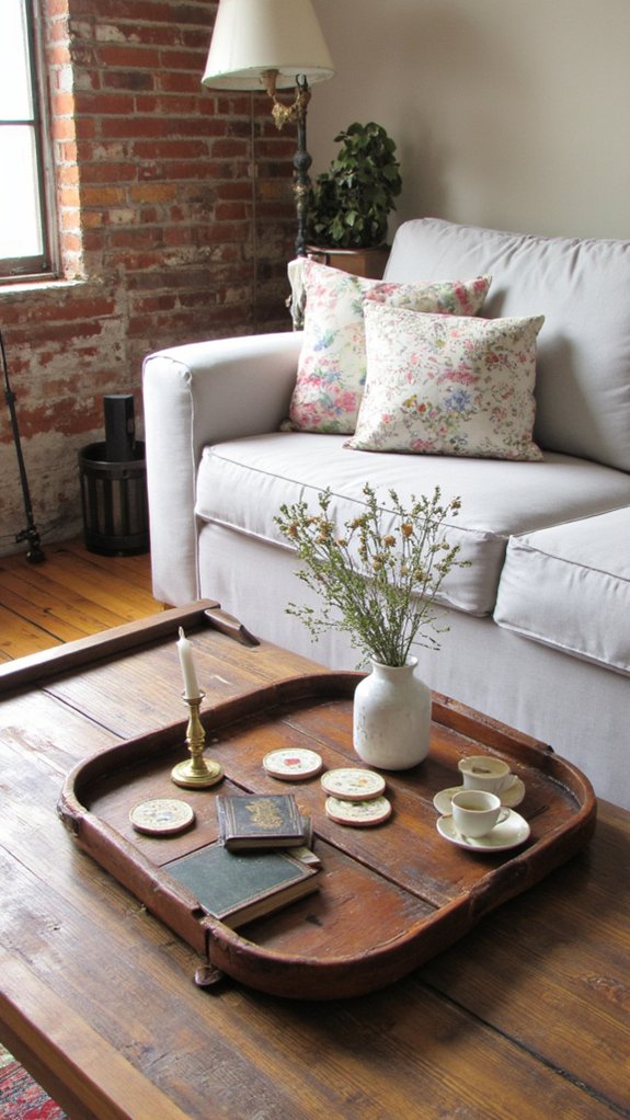 timeless vintage coffee table