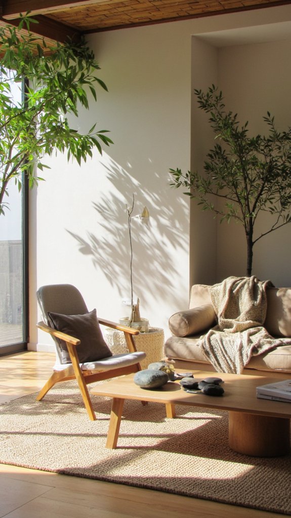 tranquil home relaxation space