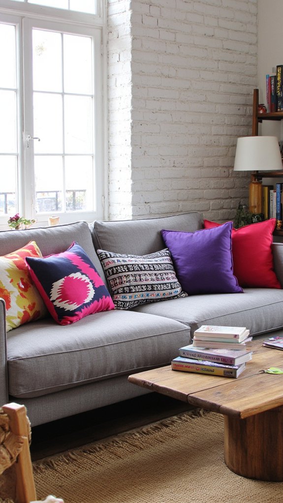 transform sofa with cushions