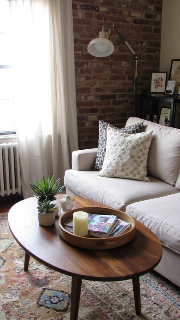 transform sofa with trays