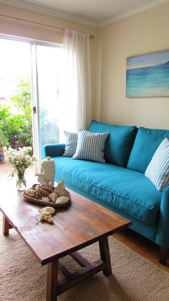 turquoise coastal relaxation oasis