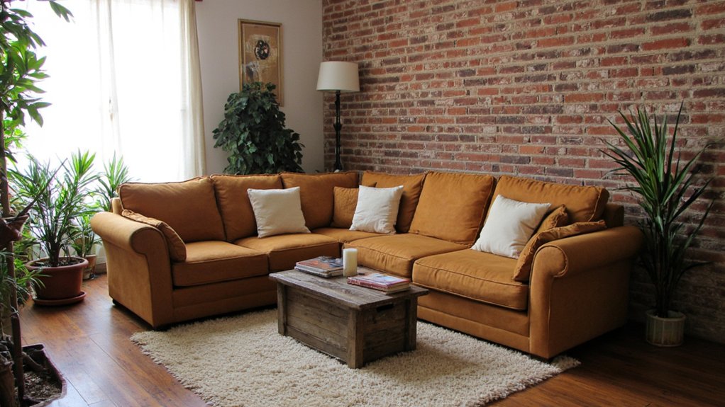 u shaped sofa arrangements ideas