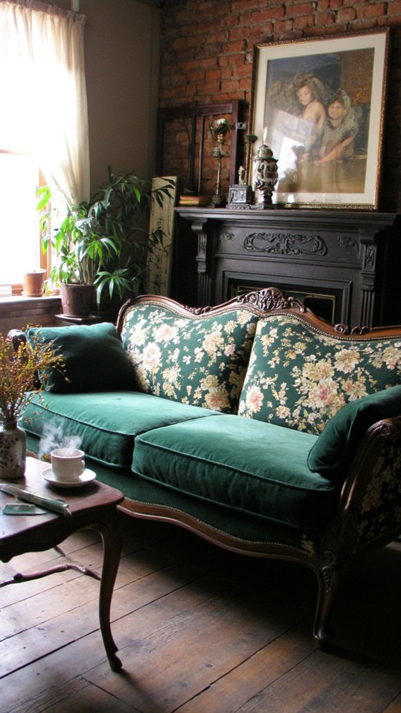 unique vintage sofa transformation