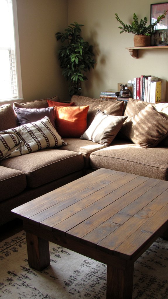 varying pillow sizes creatively