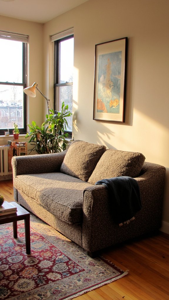 versatile boucle sofa cushions