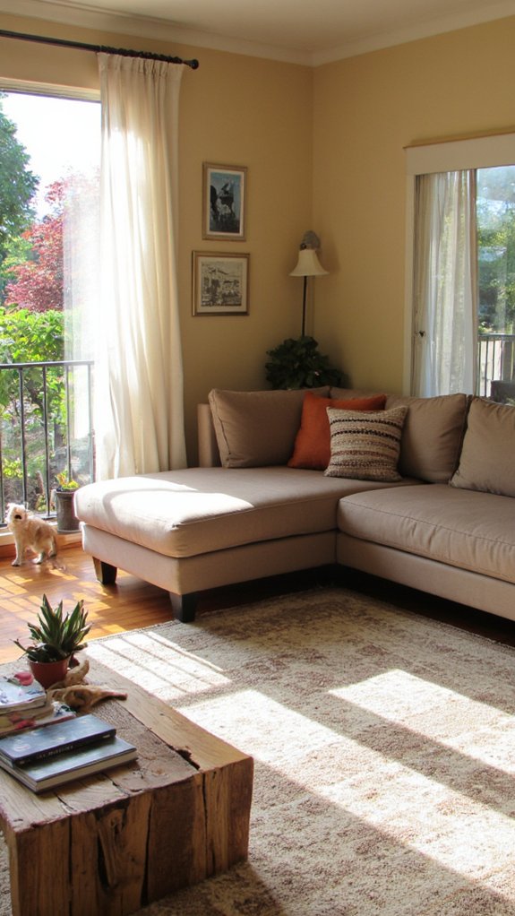 versatile l shaped sofa arrangements